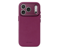 Etui / obudowa na smartfona Decoded Leather Backcover do iPhone 18 Pro MagSafe (aubergine)